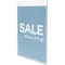 Deflecto Wall Mount Sign Holder, Pre-Drilled, Portrait, 8-1/2"x11", CL DEF68201 - alternate 10